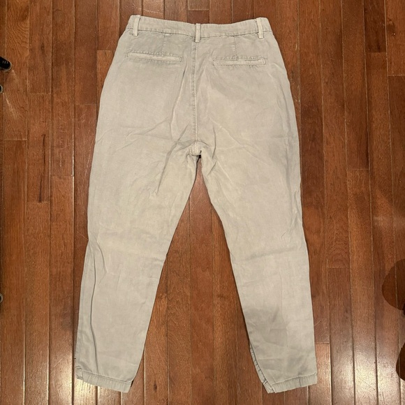 AG Adriano Goldschmied The Evan Pleated Trousers Gray - Picture 2 of 4